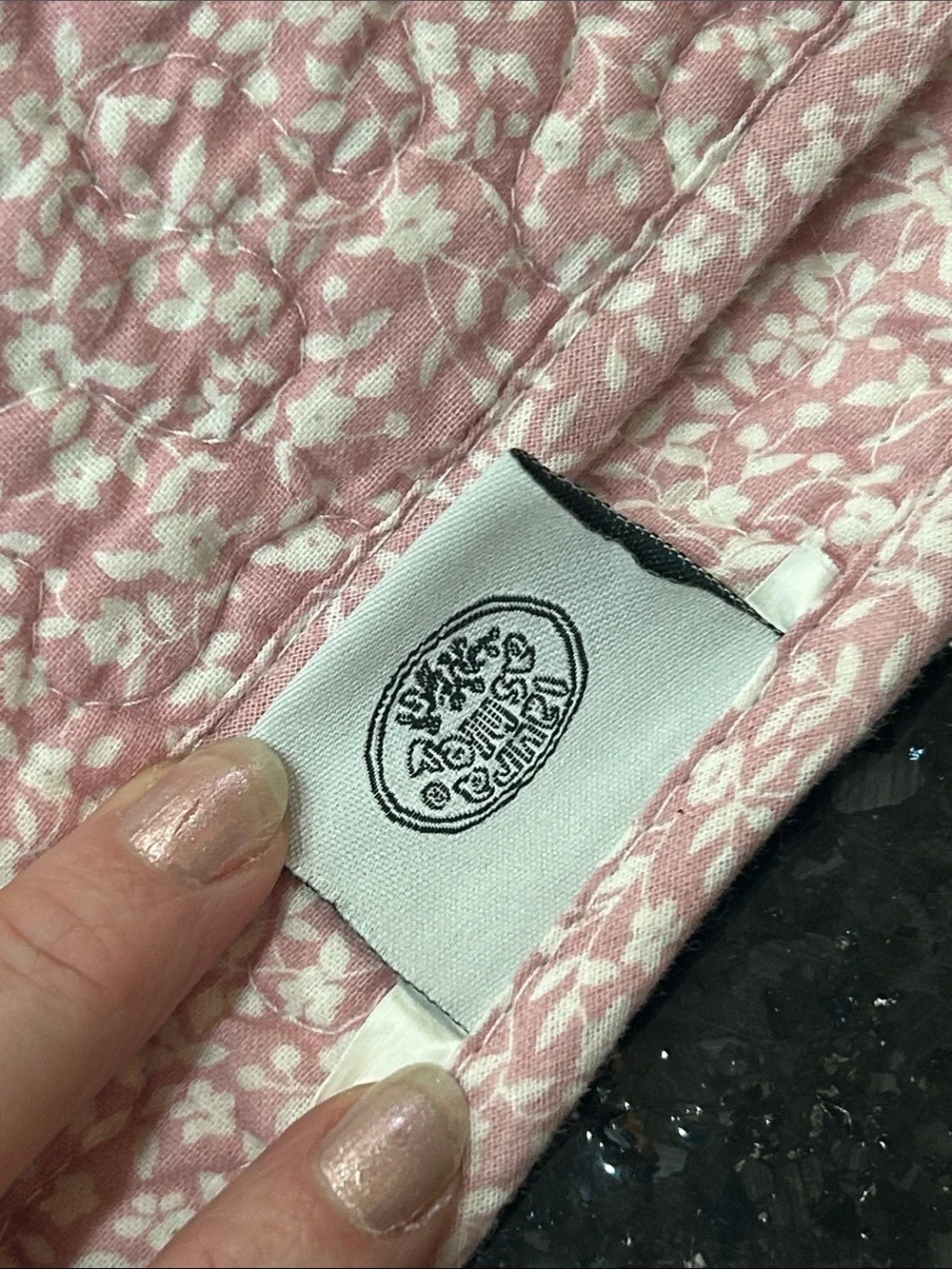 EUC Vintage Revisable Laura Ashely Cottage Shabby Chic Romantic Queen Comforter
